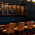 Elegant Bar Lounge with Warm Ambiance